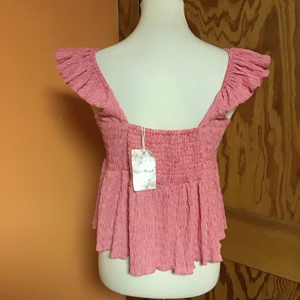 Feninine ruffled sexy summer top - Picture 10 of 10